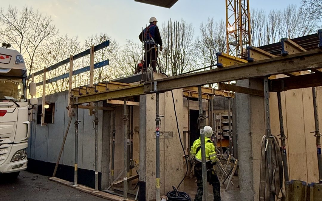 Decken über EG werden gelegt